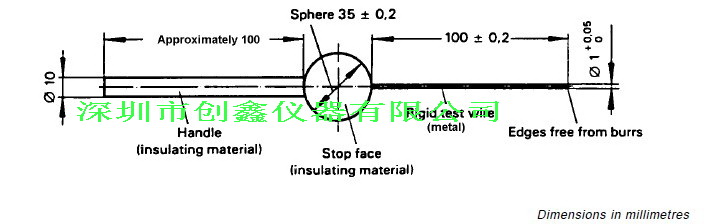 IP40試驗探棒 IP40試驗探棒