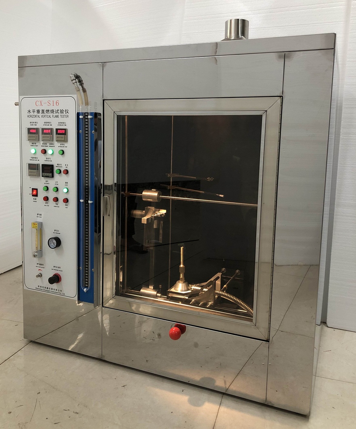 水平垂直燃燒試驗(yàn)儀