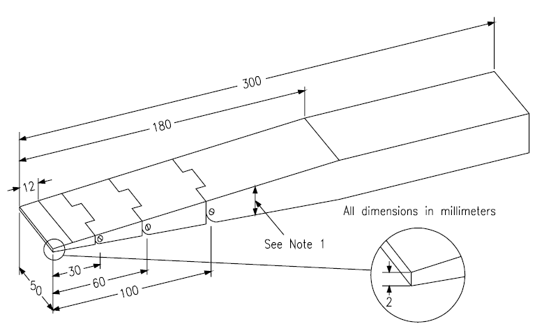 IEC62368-1 Figure V.4楔形試驗指